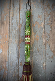 Hand Painted Yule Besom