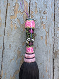 Floral - Hand Painted Altar Broom