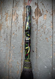 Hand Painted Mistletoe Besom