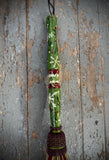 Hand Painted Yule Besom