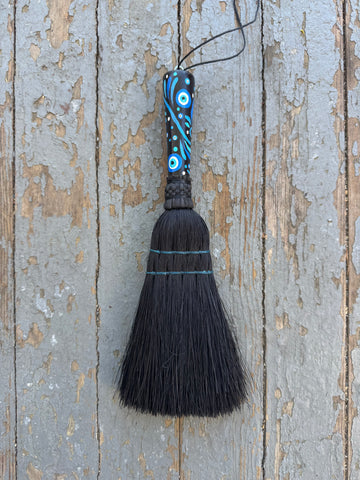 Mati - Hand Painted Altar Broom
