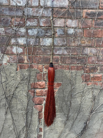 Small Natural Handle Besom