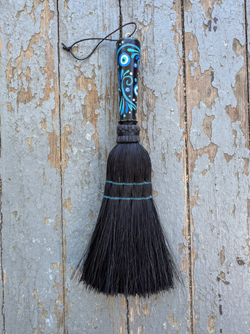 Mati - Hand Painted Altar Broom