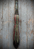 Hand Painted Mistletoe Besom