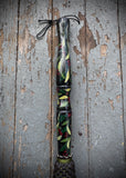 Hand Painted Mistletoe Besom