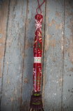 Hand Painted Yule Besom