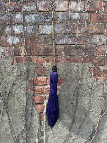 Small Natural Handle Besom