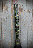 Hand Painted Mistletoe Besom